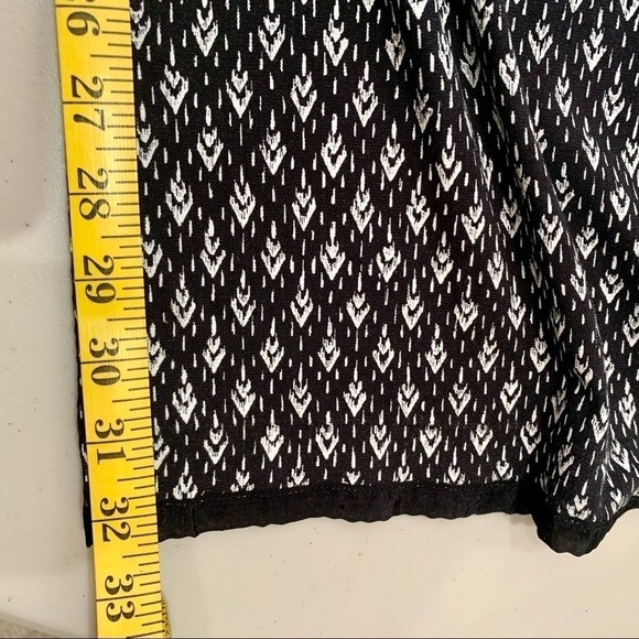 Anthropologie Pants Adult Small Black&White Elevenses High Waist Wide Leg Women - Picture 10 of 11